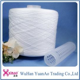 Cina 100% Spun Polyester Thread Benang Putih Mentah 50/2 Putih Putih Perawan PPSF Benang pemasok