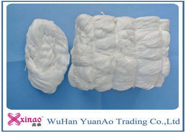 Cina 100% Spun Polyester Benang Berwarna / Jari Poliester Thread Ring Spun / TFO Type pemasok