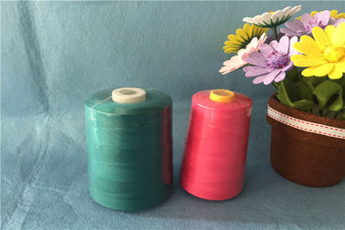 100% Polyester Multi Colored Sewing Thread, benang Polyester Dicelup Spun