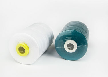 Cina Polyester berwarna Draw Textured Benang / 100% Spun Polyester Sewing Thread Z atau S Twist pemasok