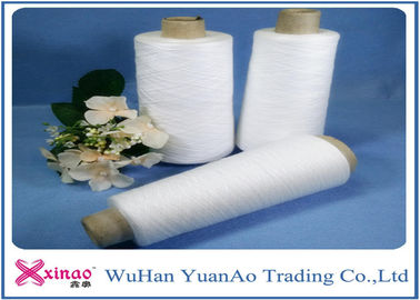 Cina Cincin Spun Benang 100% Polyester Benang Putih 50/2 Raw White Coat Sewing Thread pemasok