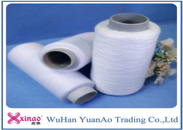 TFO 100% Ring Spun Polyester Benang Baku Putih Untuk Jahit Thread Pada Plastik Cone
