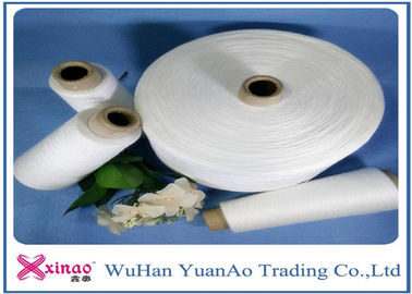 Cina Ring Spun / TFO 100% Benang Polyester Tenun Untuk Pakaian Jahit pemasok