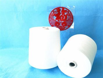 Cina 100 Polyester Ring Spun Benang 20/2 20/3 Serat Bright untuk Tenun / Knitting, Ramah Lingkungan pemasok