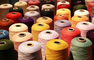 Cina Colorful TFO 40/2 Plastik Inti Dicelup Benang Polyester / Thread Untuk Mesin jahit pemasok
