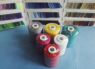 Cina Customized Virgin Spun Polyester Thread 40/2 100% Polyester Sewing Yarn pemasok