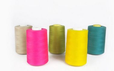 Cina Industri Virgin 100 Core Spun Polyester Jahit Thread Untuk Garment / Sepatu, Sertifikat CE pemasok