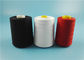 Alam Perawan Putih 100% Polyester Ring Spun Benang untuk Knitting / Sewing pemasok