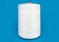 High Strength 100% Tas Benang Jahit Kuning Penutup Polyester Thread Putih 20s / 6 20s / 9 pemasok