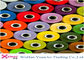 Keuletan tinggi 100% Polyester Spun Benang Untuk Thread jahit Pada Dye-Tube Dengan multi Warna pemasok