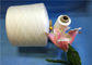 402 Natural Raw Putih Polyester Merajut Benang Untuk Menjahit Dan Tenun pemasok