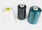 Polyester berwarna Draw Textured Benang / 100% Spun Polyester Sewing Thread Z atau S Twist pemasok