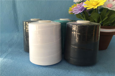 Dyeing Type 100 Spun Polyester Thread Untuk Kain Sewing Low Shrinkage