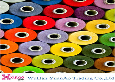 Cincin Spun 100% Polyester Knitting Benang Multi Colors Ketangkasan Tinggi tanpa ampun