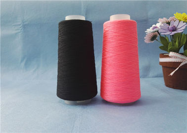 Berwarna 100% Polyester Core Spun Benang, Custom Polyester Weaving Yarn