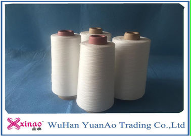 High Tension Polyester White Sewing Thread Pada Cone Z Twist Direction