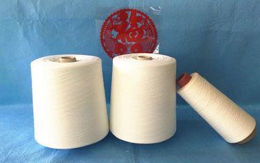 Cina 40/2 50/3 Semi Dull 100 Benang Jahit Polyester / Benang Poliester Industri Baju Putih RAW pemasok